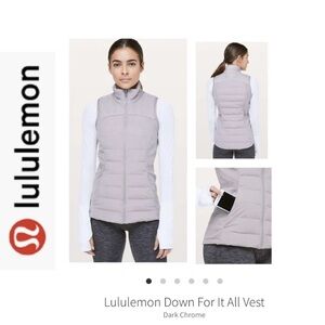 Lululemon light‎ pink 
Down Vest
